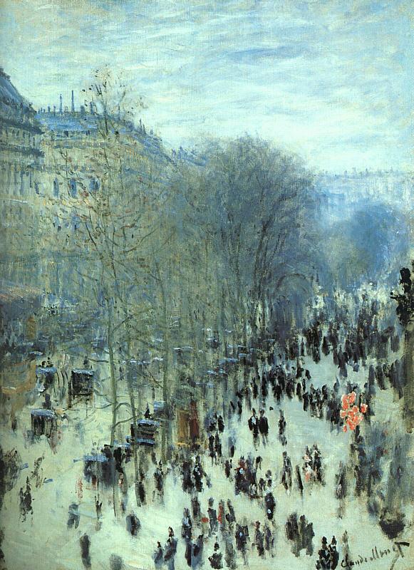Claude Monet Boulevard des Capucines France oil painting art